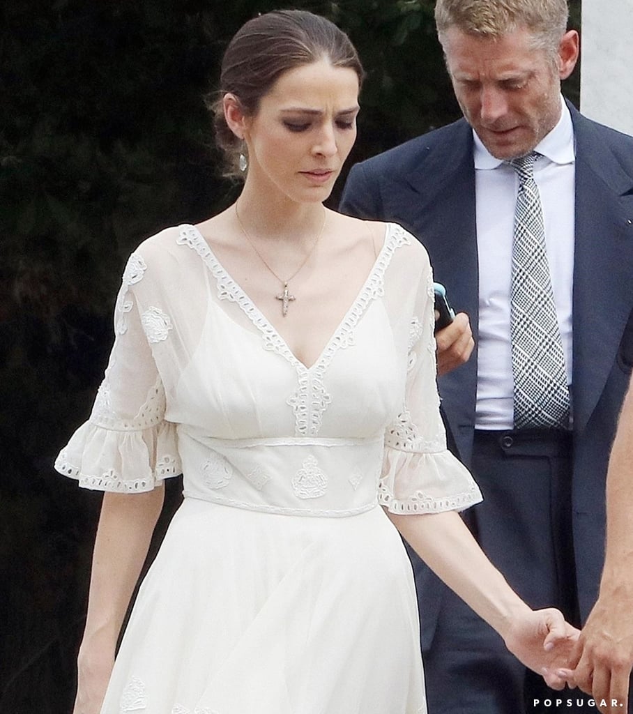 Bee Shaffer's Wedding Dress in Italy 2018