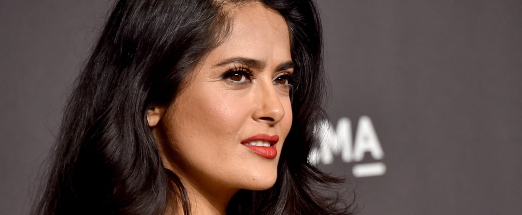Salma Hayek Posted a Photo of Her Gray Hair, Just When We Thought She Couldn't Be More Beautiful