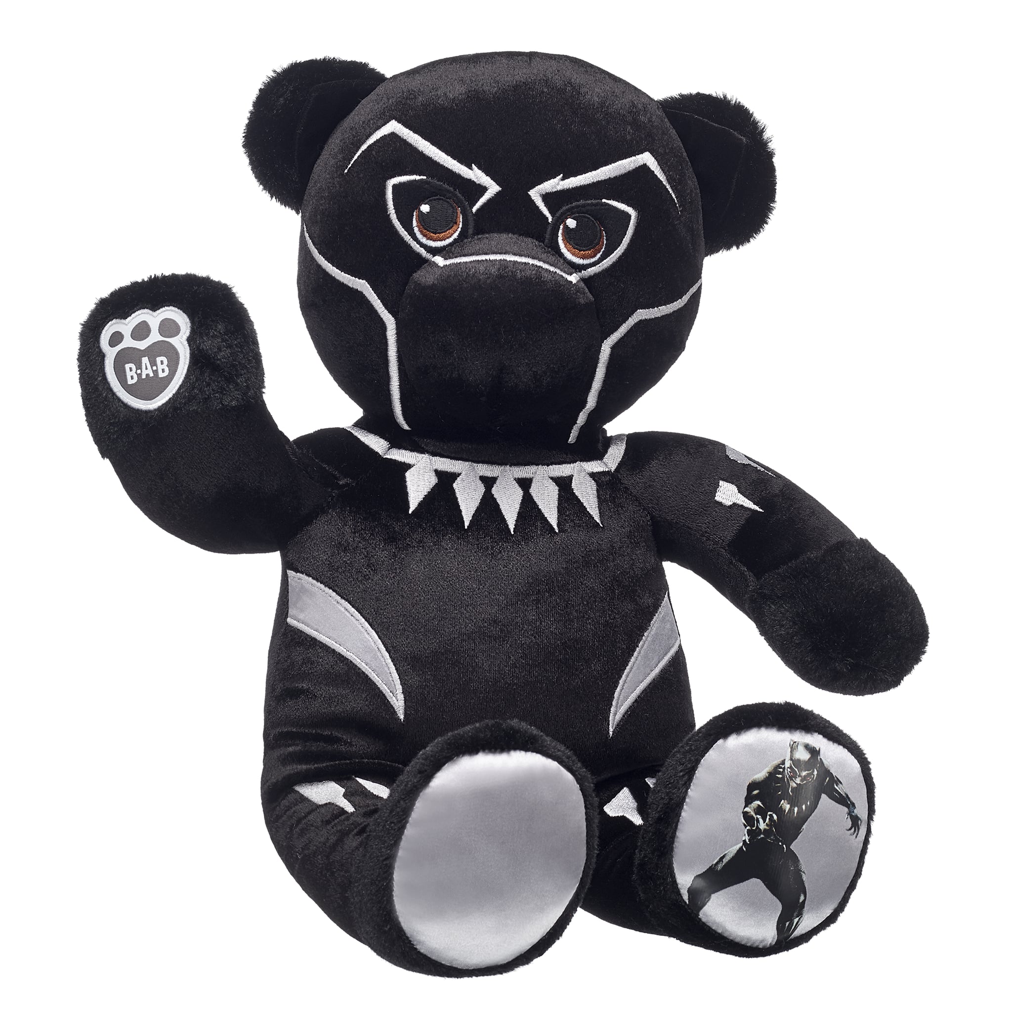 life size black panther stuffed animal