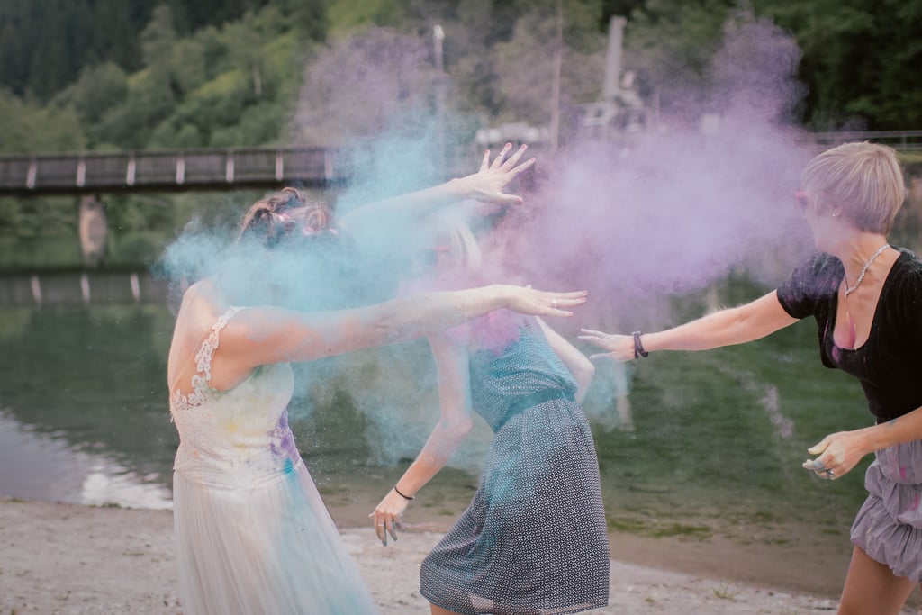 Trash-the-Dress Sister Shoot
