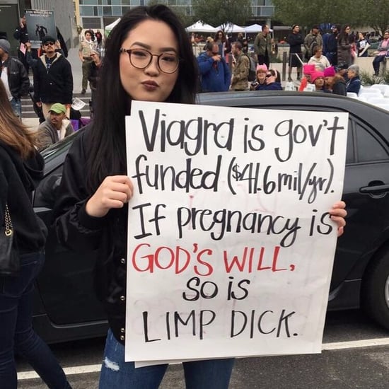 Viagra vs. Pregnancy Viral Protest Sign