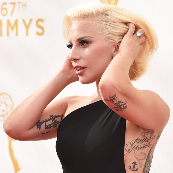 Lady Gaga at the Emmy Awards 2015