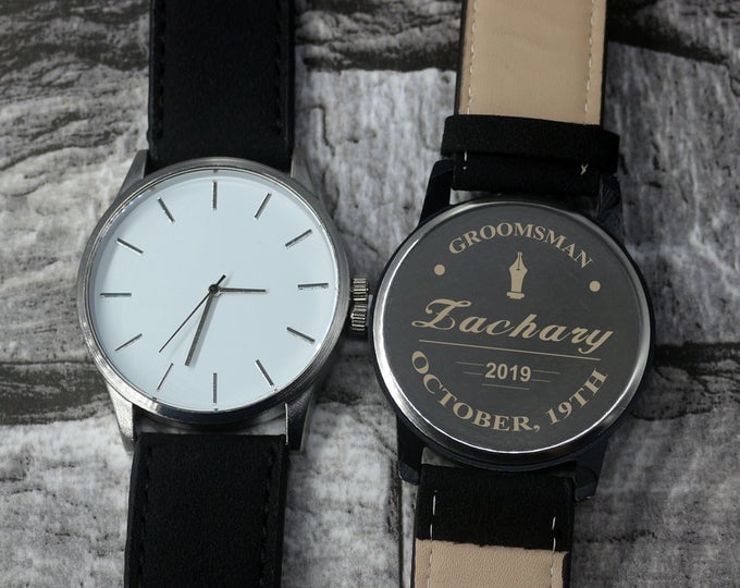 Father's day watch engraving on sale ideas