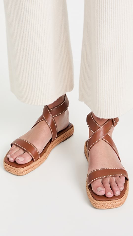 Strappy Sandals: Staud Lara Espadrille Sandals