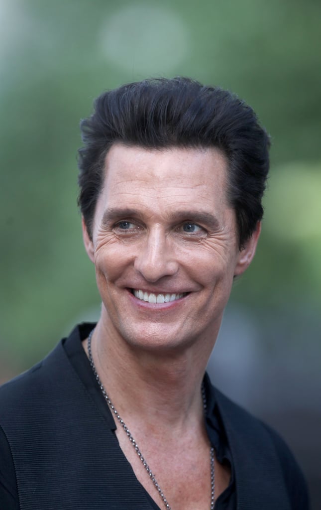 Matthew McConaughey on the Set of Dark Tower Pictures