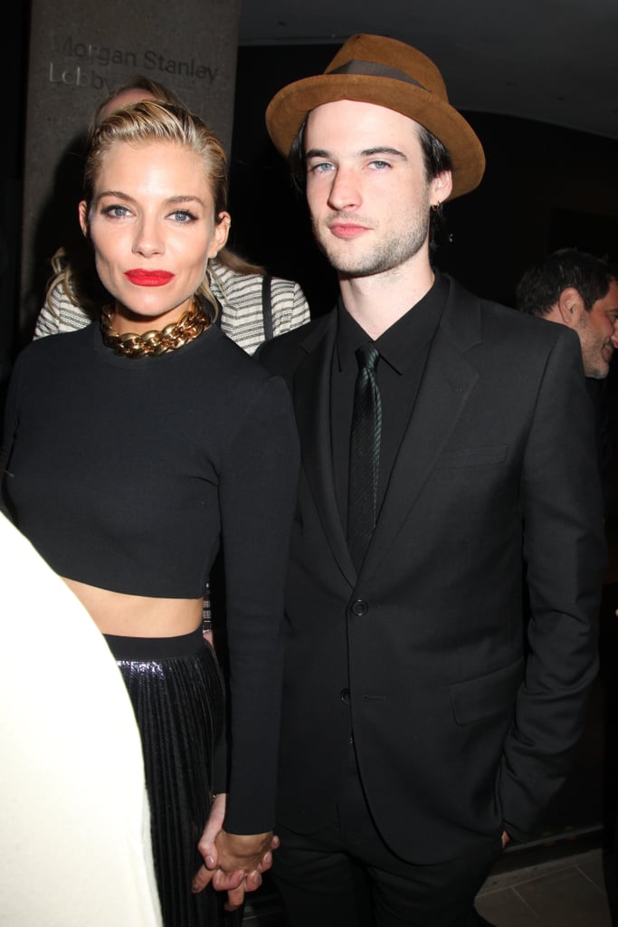 Sienna Miller and Tom Sturridge held hands in NYC on Friday.