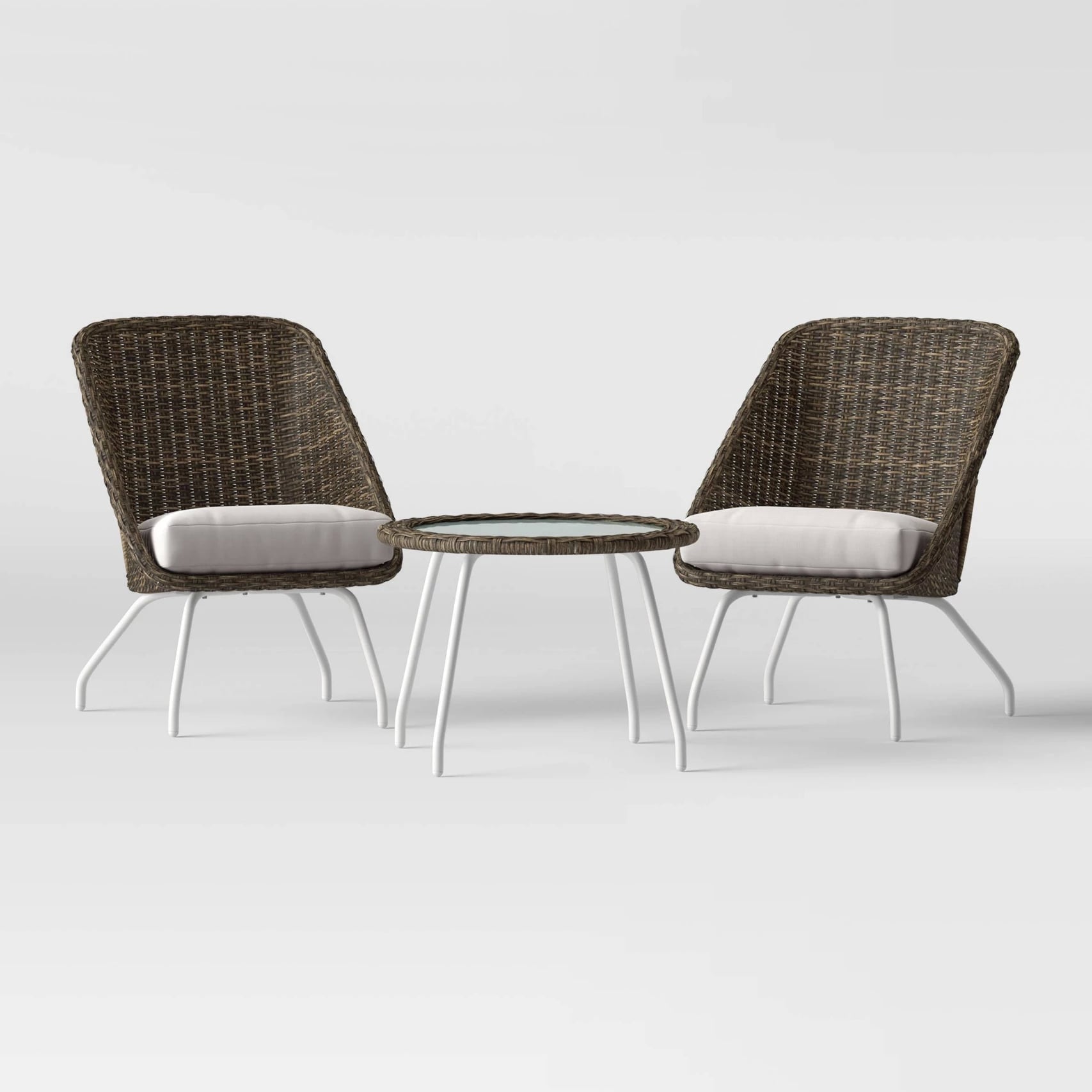 britanna wicker patio stack chair