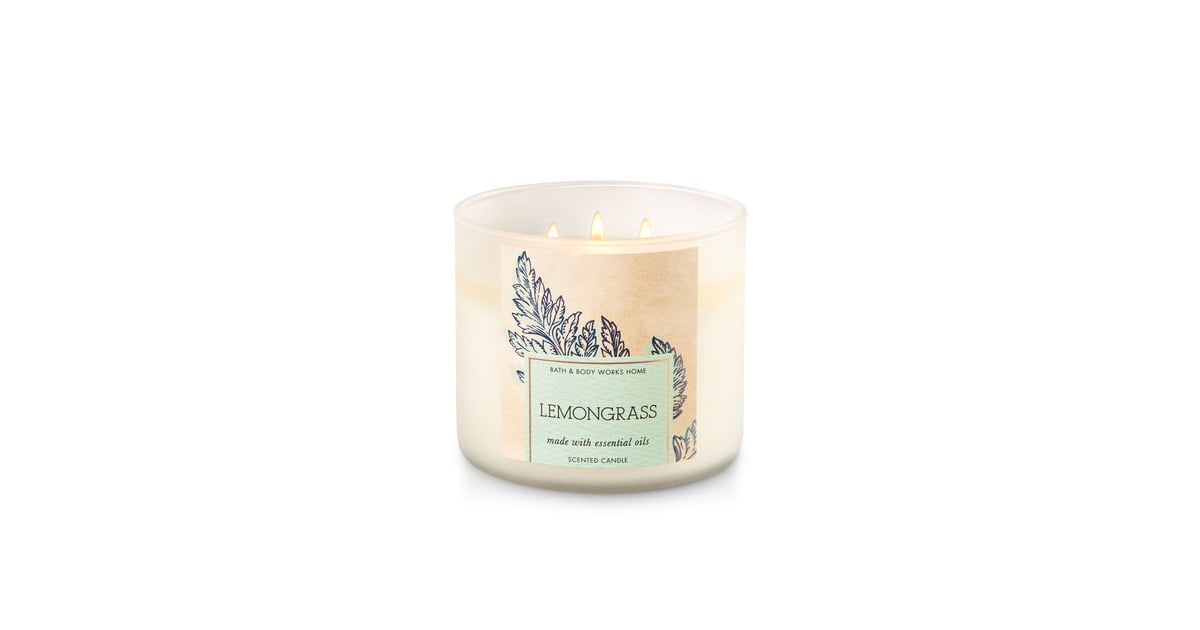Lemongrass candle (25) Bath & Body Works AllNatural Essential Oil