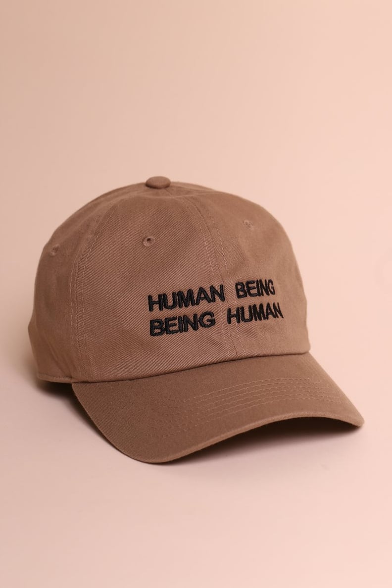 Intentionally Blank It's Human Nature Hat in Khaki/Blk