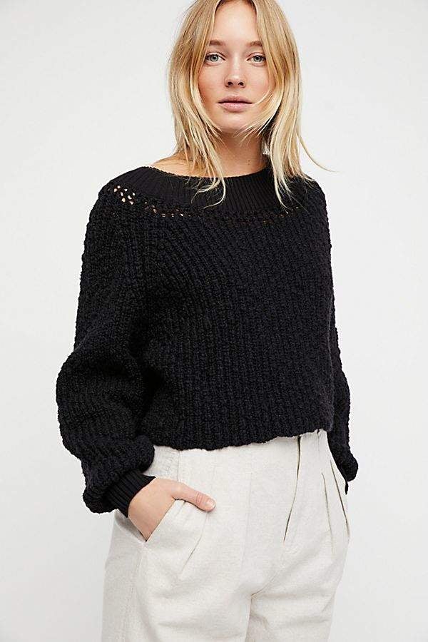 Free People Boatneck Jumper