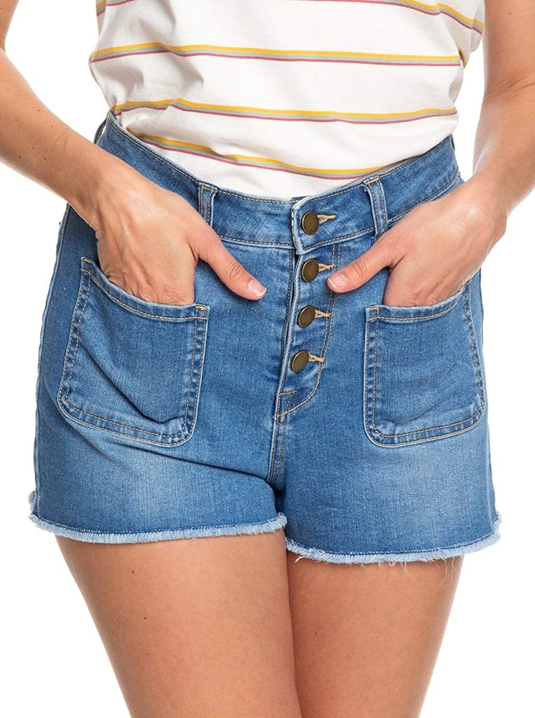Shop Her Exact Button-Front Shorts