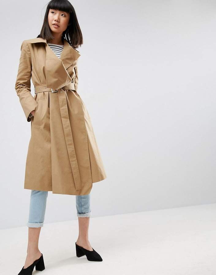 Asos Structured Trench Coat