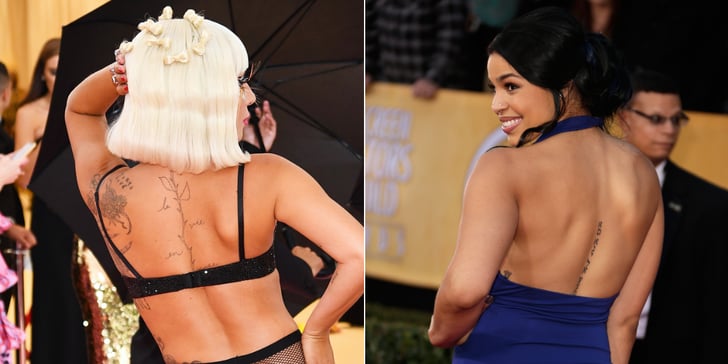 Celebrity Spine Tattoos That Are Sexy and Hidden | POPSUGAR Beauty UK