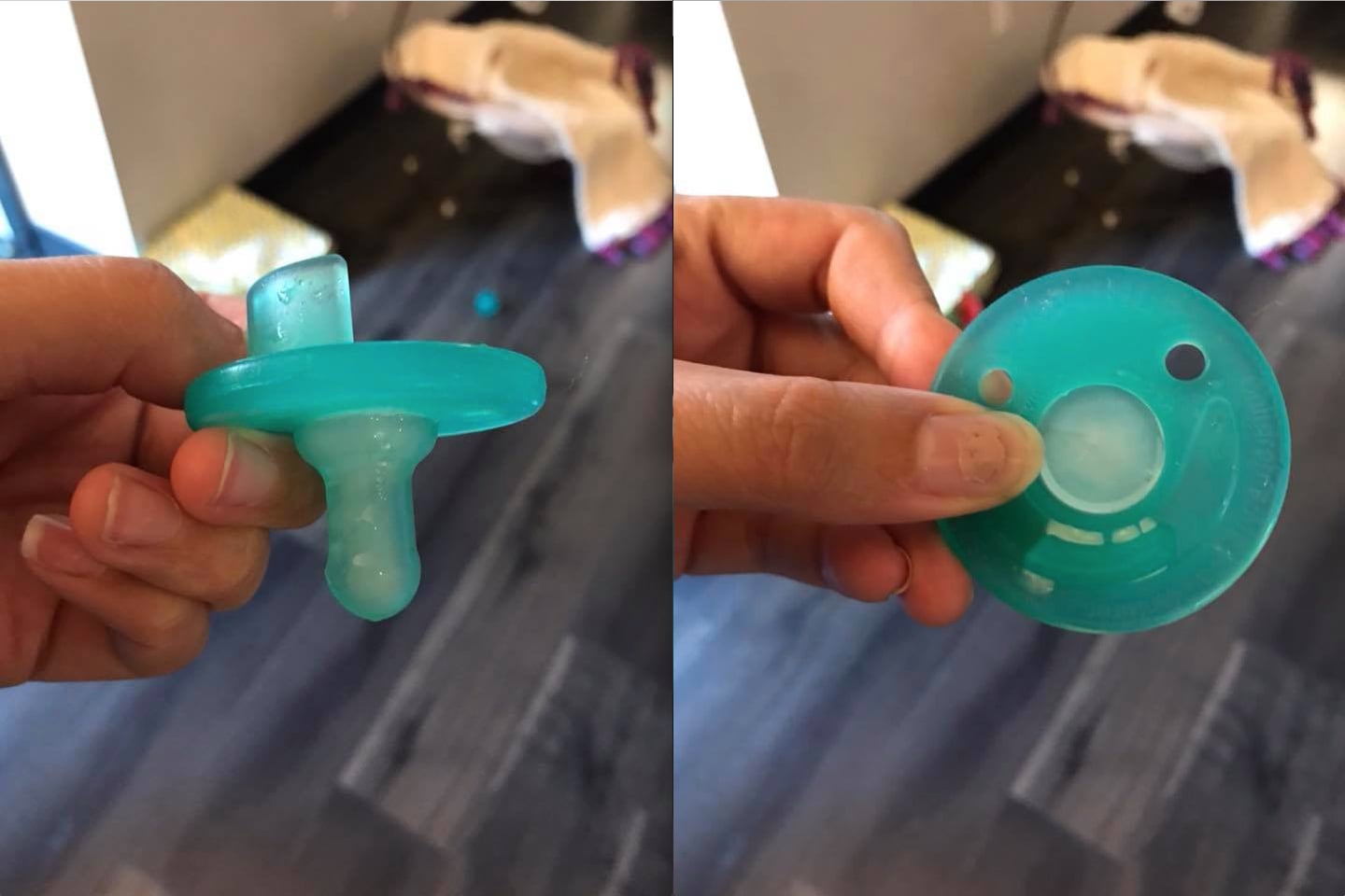 Mom's Pacifier Hack to Help Teething Babies POPSUGAR Family