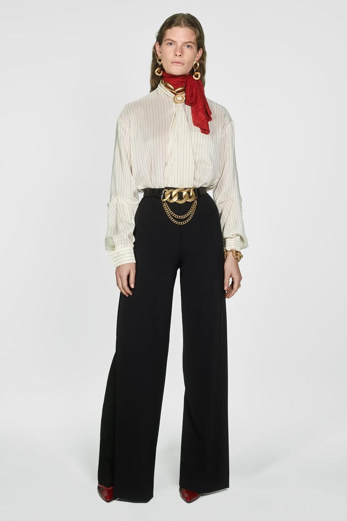 Zara Campaign Collection Pants With Side Vents