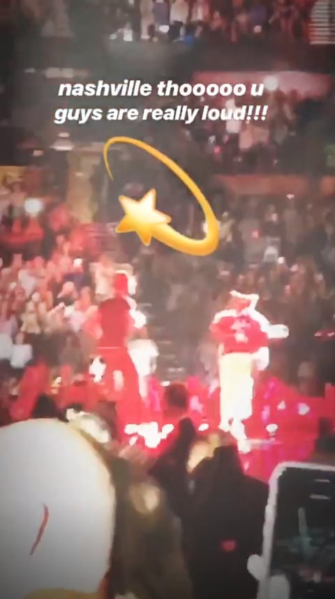 Millie Bobby Brown Singing on Stage With Maroon 5