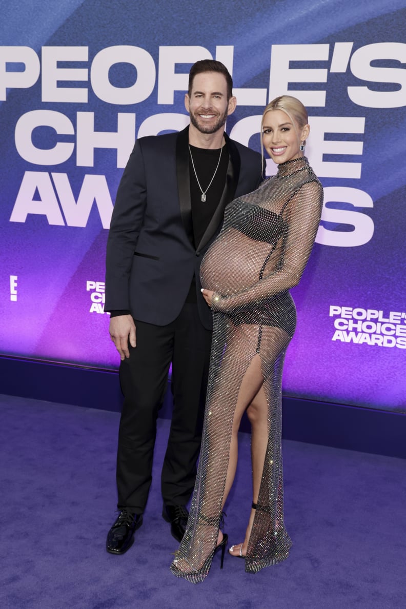 Tarek El Moussa and Heather Rae El Moussa at the 2022 People's Choice Awards