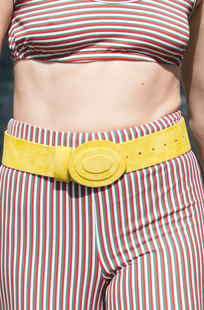 A Belt on the Maryam Nassir Zadeh Runway at New York Fashion Week
