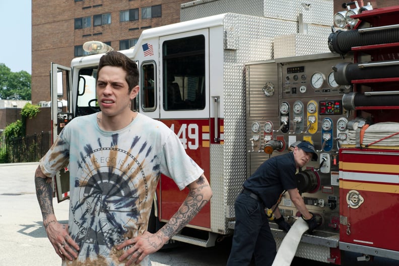 THE KING OF STATEN ISLAND, from left: Pete Davidson, Steve Buscemi, 2020. ph: Mary Cybulski /  Universal Pictures / Courtesy Everett Collection