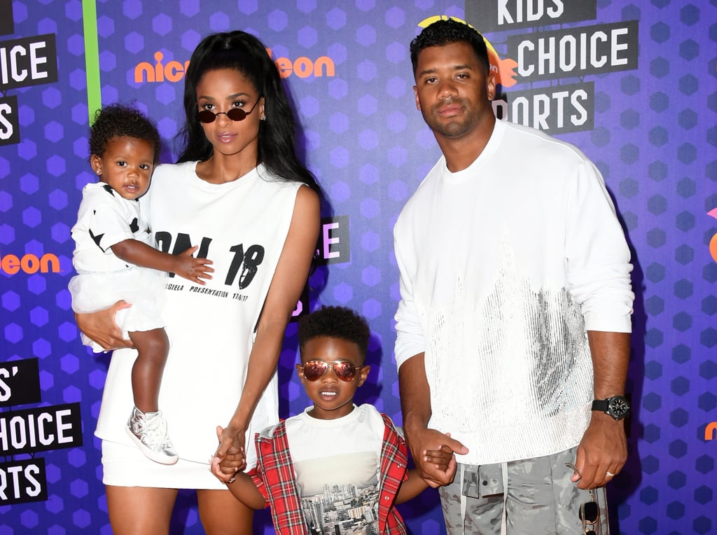 Ciara and Her Family at the 2018 Kids' Choice Sports Awards