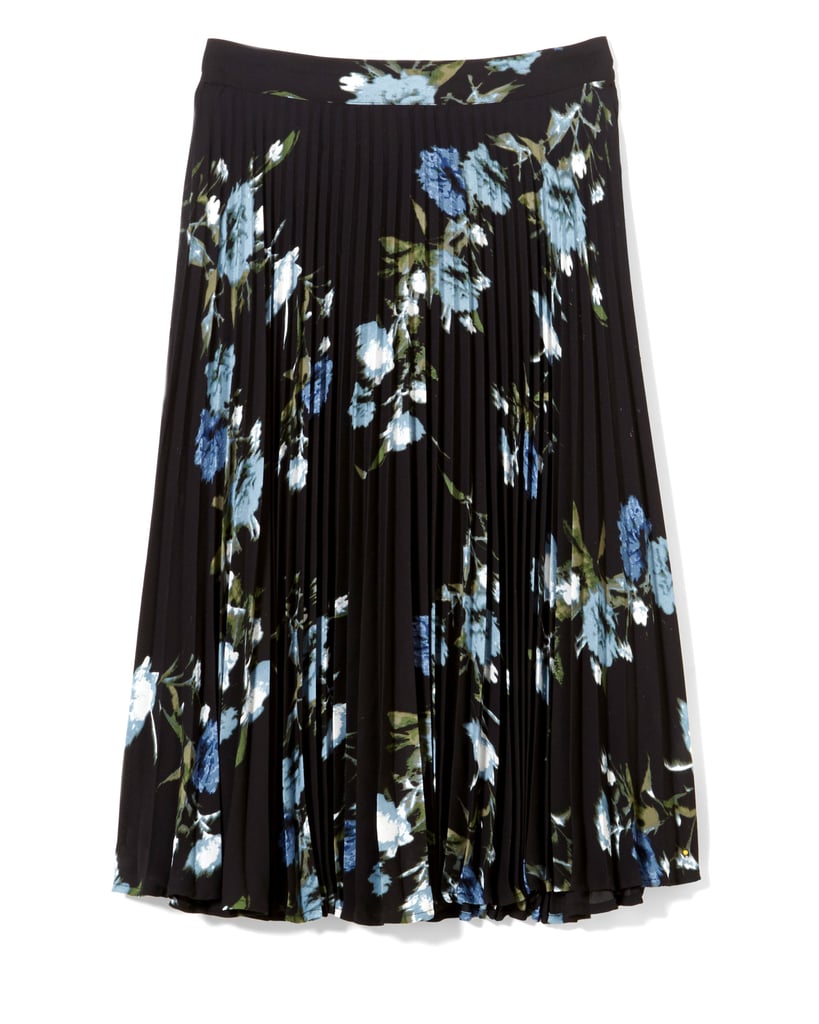 Vince Camuto Pleated Floral Skirt