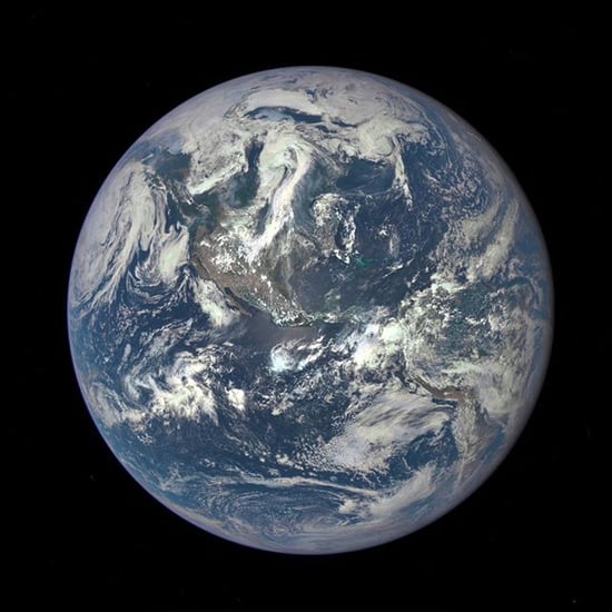 NASA Shares Sunlit Photo of Earth