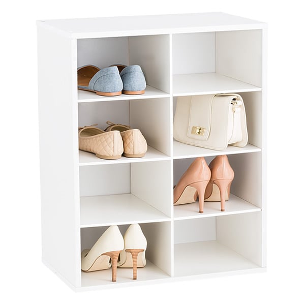 shoe and purse shelves
