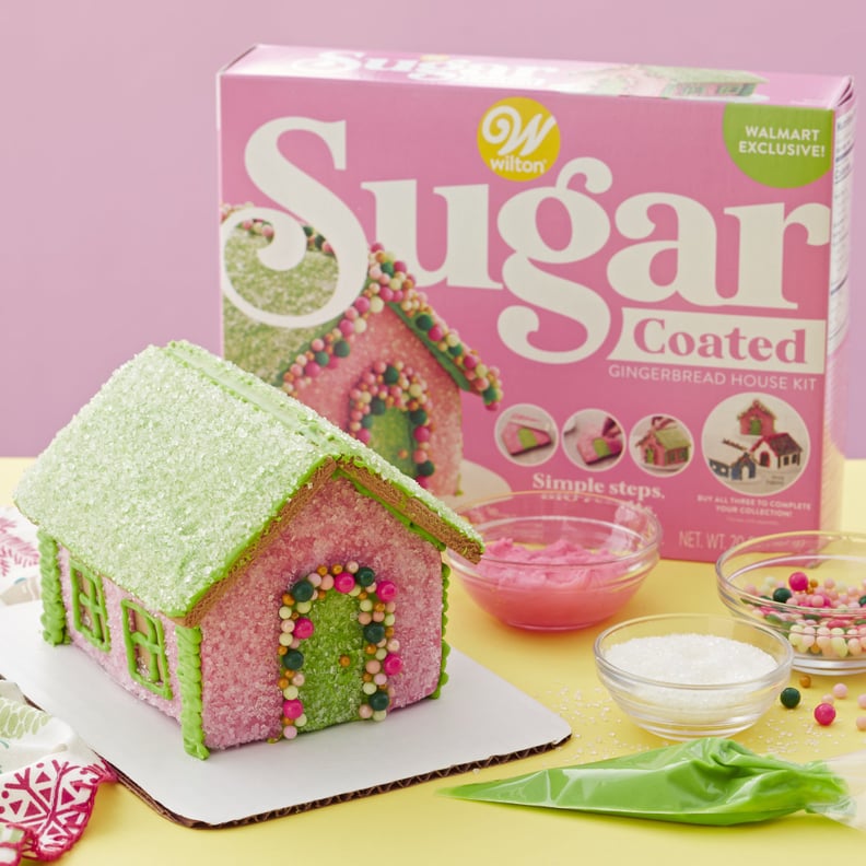 Whimsical Sugar-Coated Gingerbread House Decorating Kit