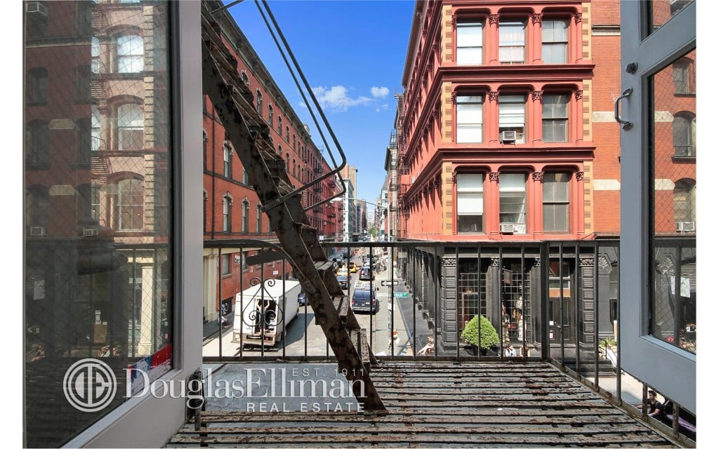 Situated in the heart of bustling SoHo, the loft's prime location should be a major selling point.