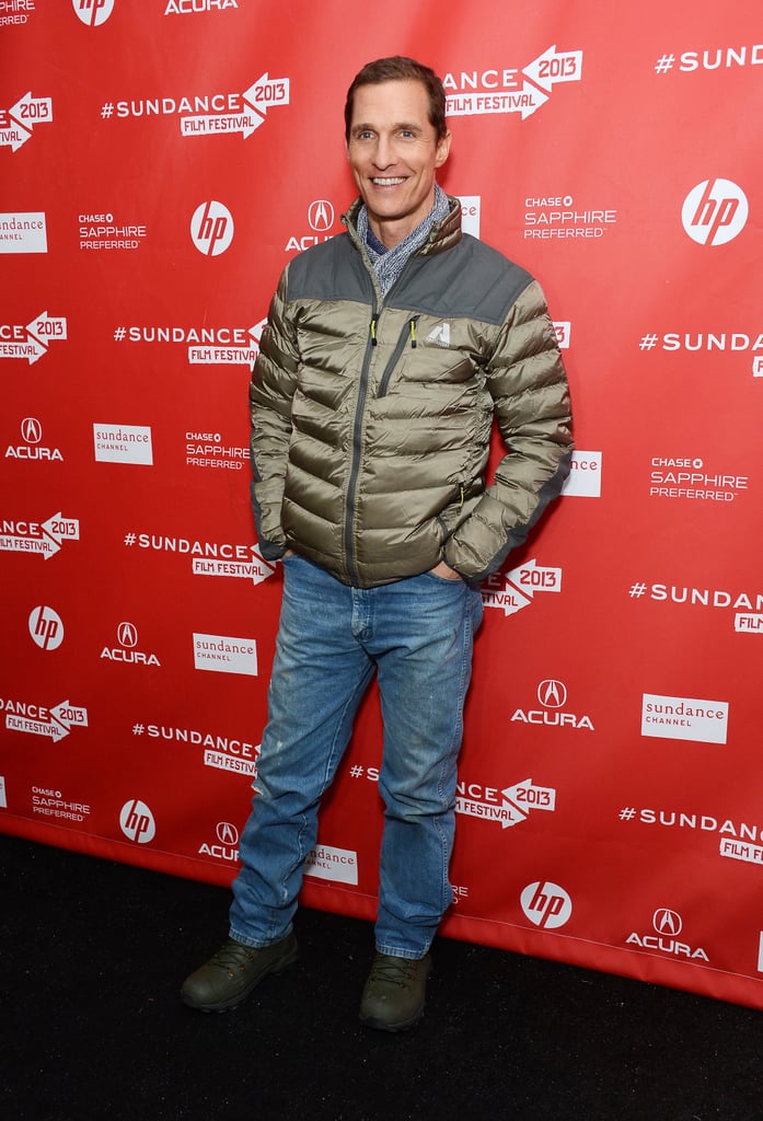 Matthew McConaughey at Mud Premiere at Sundance 2013 | POPSUGAR Celebrity