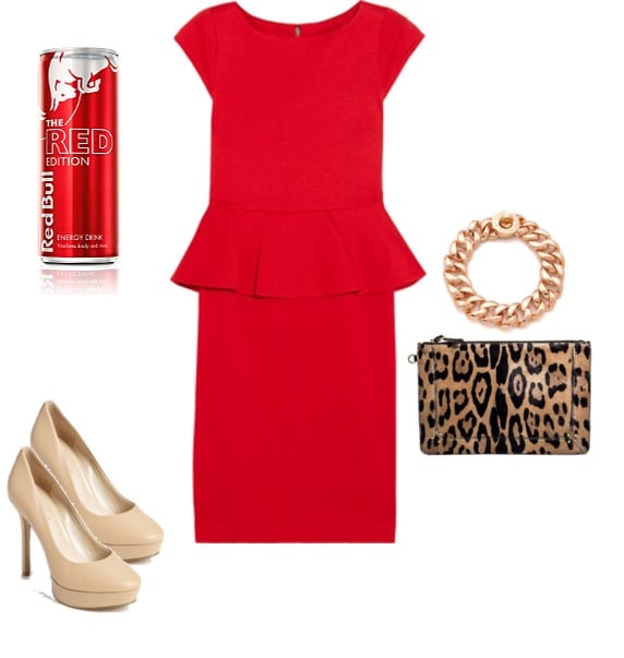 red date night outfit