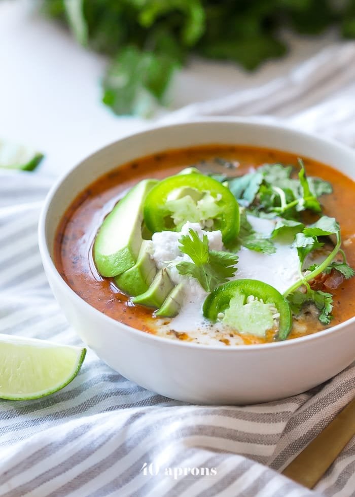 Instant Pot Chicken Tortillaless Soup Instant Pot Recipes For Weight