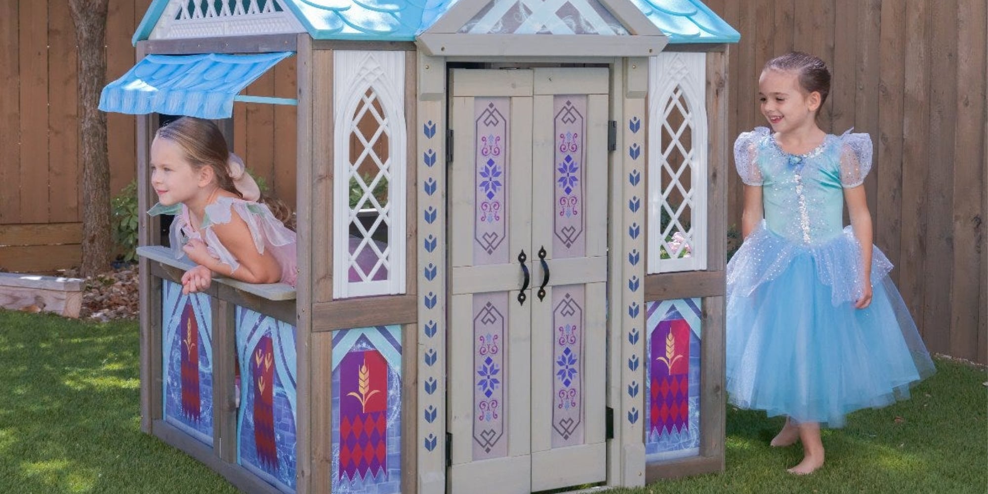 Elsa and anna discount play house