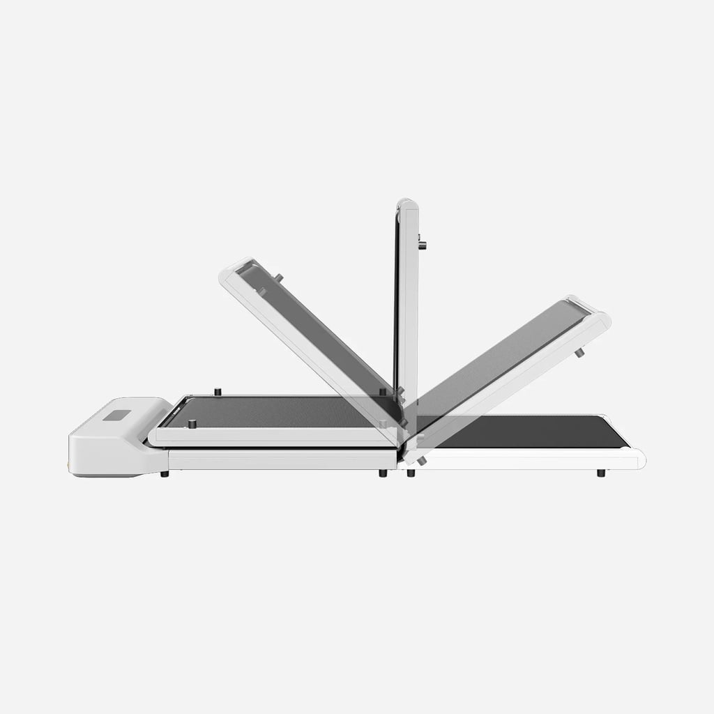 Walkingpad Z1 White Folding Treadmill ($299, originally $329)
Most walking pads are easy to store, but this compact design gets the grand-place prize for being small-space-friendly. It effortlessly folds in half and can be stored under a bed, couch, or desk. We think this is the best option if you are shopping for an apartment or dorm room.