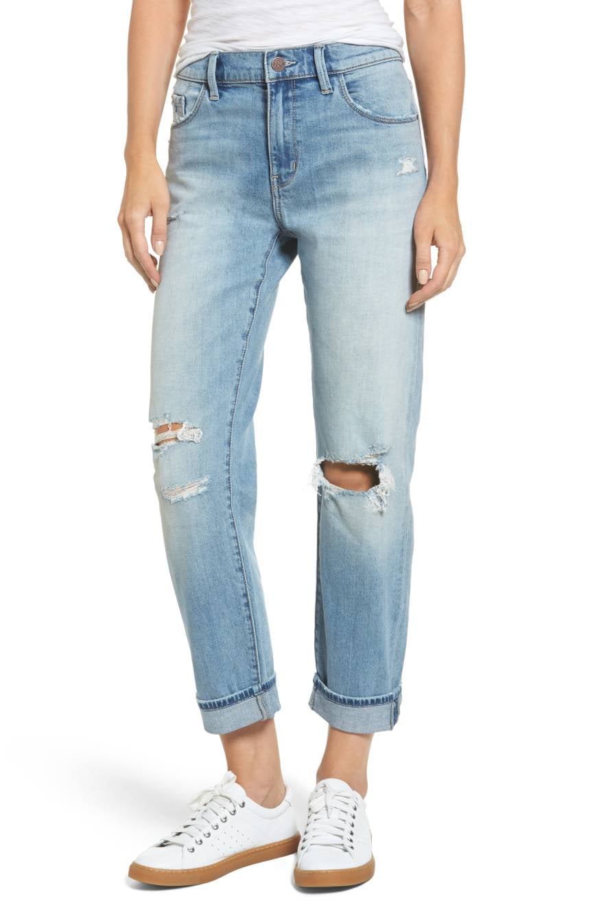 ripped relaxed jeans