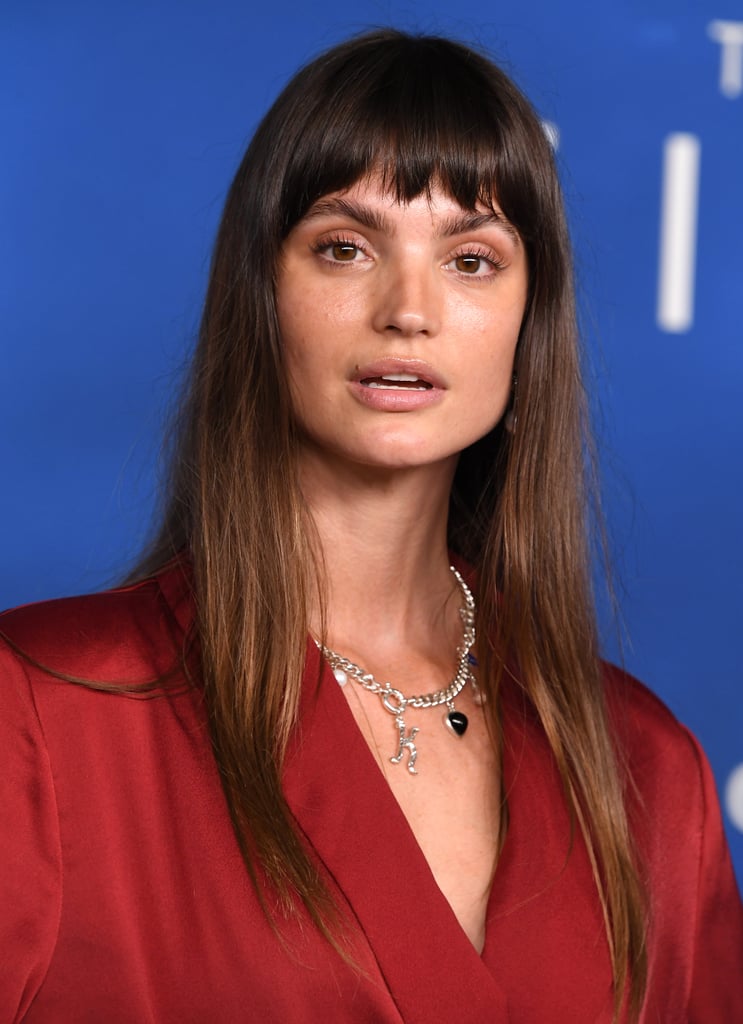 Long Frame Haircut With Wispy Bangs