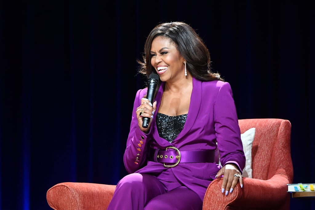 Michelle Obama's Purple Suit 2019