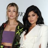 Kylie Jenner and Hailey Bieber Turn Sheer Black Dresses Into