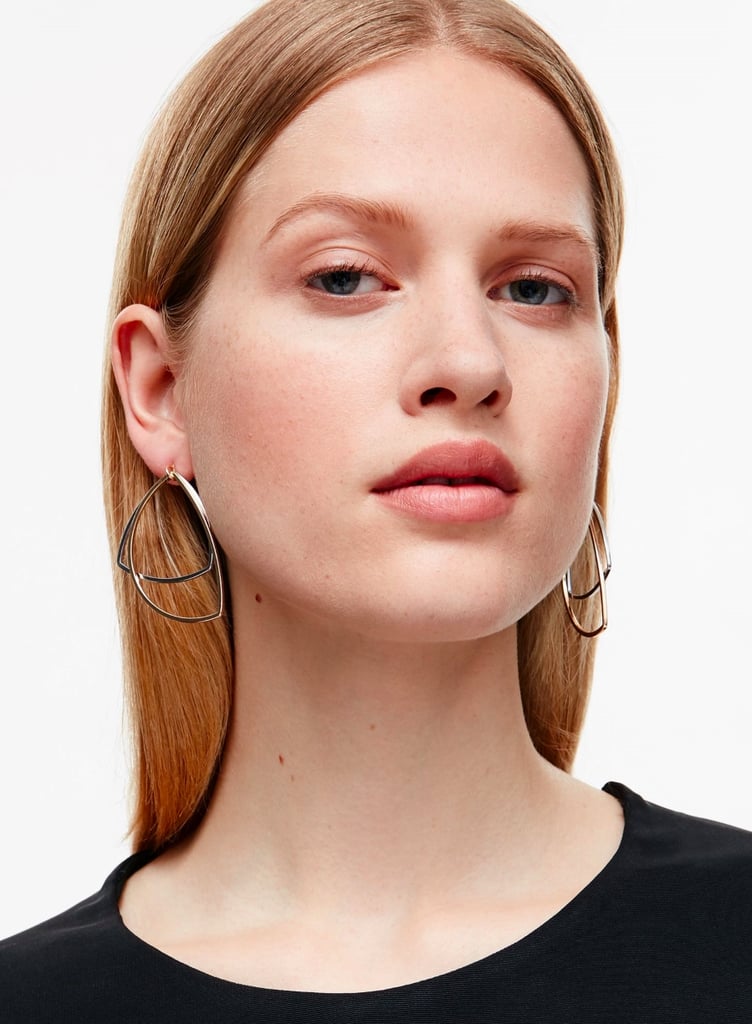 COS Large Contrast Shape Earrings ($25)