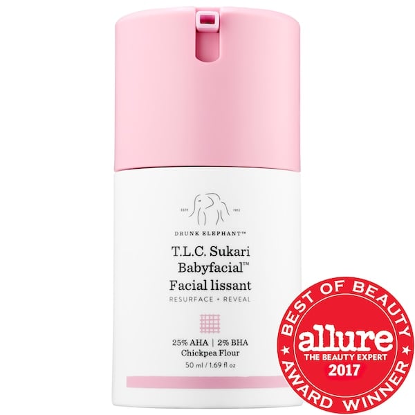 Drunk Elephant T.L.C. Sukari Babyfacial AHA + BHA Mask