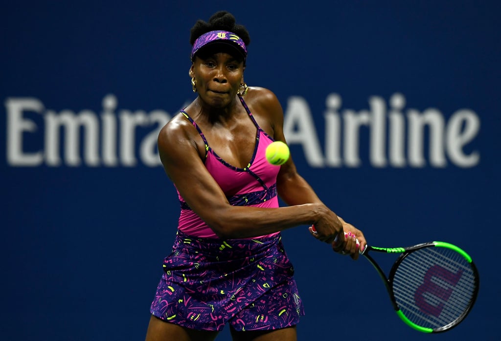 Serena and Venus Williams 2018 US Open Match Pictures
