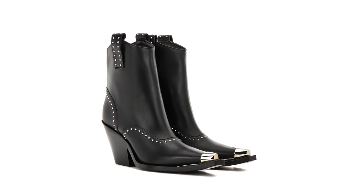 givenchy embellished leather boots