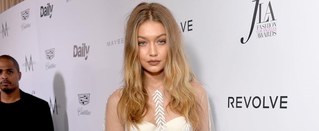 Gigi Hadid's Sheer Dress at Daily Front Row Awards 2016