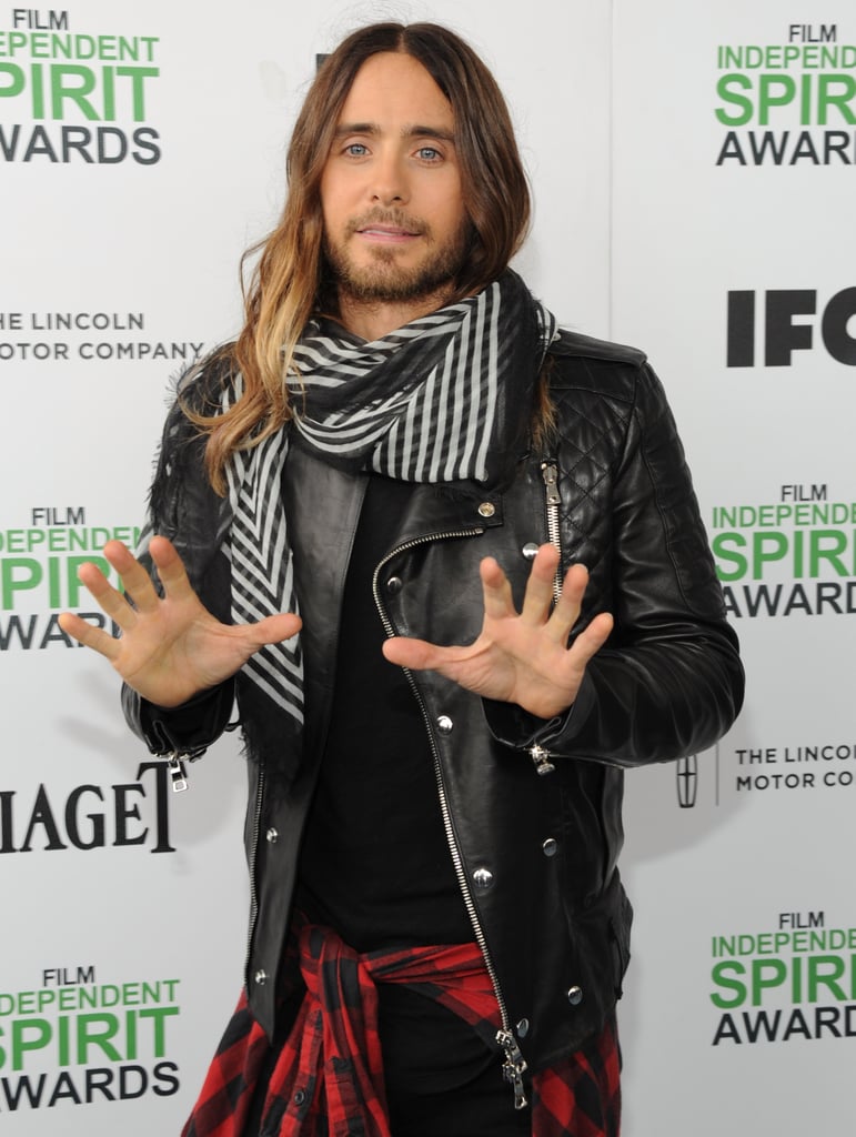 Jared Leto On Red Carpet At 2014 Independent Spirit Awards | POPSUGAR ...