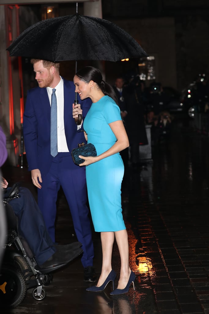 Prince Harry and Meghan Markle at the 2020 Endeavour Awards