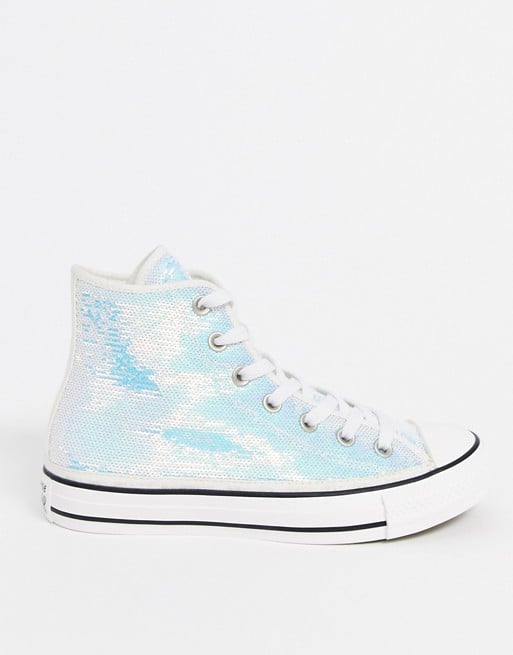 Converse Iridescent Sequin High-Top 