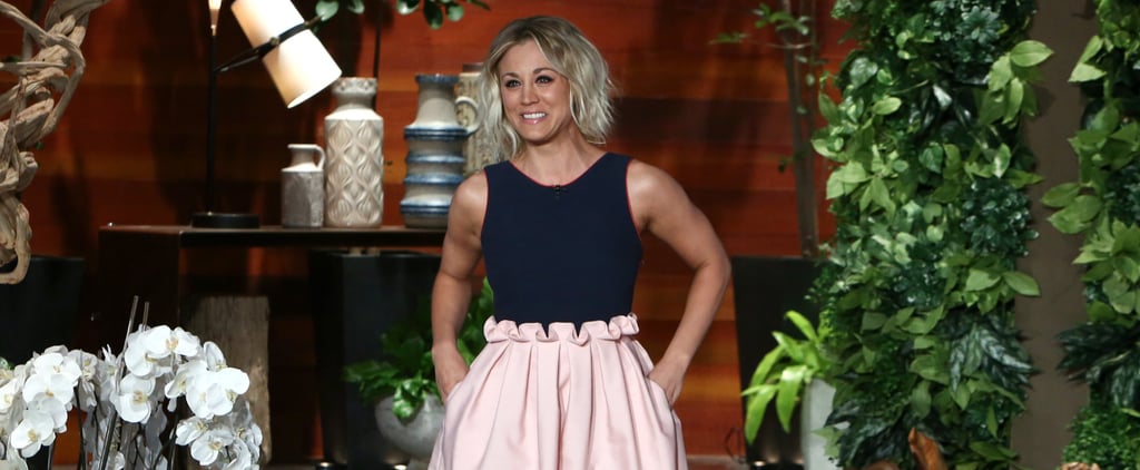 Kaley Cuoco's Dress on Ellen 2016