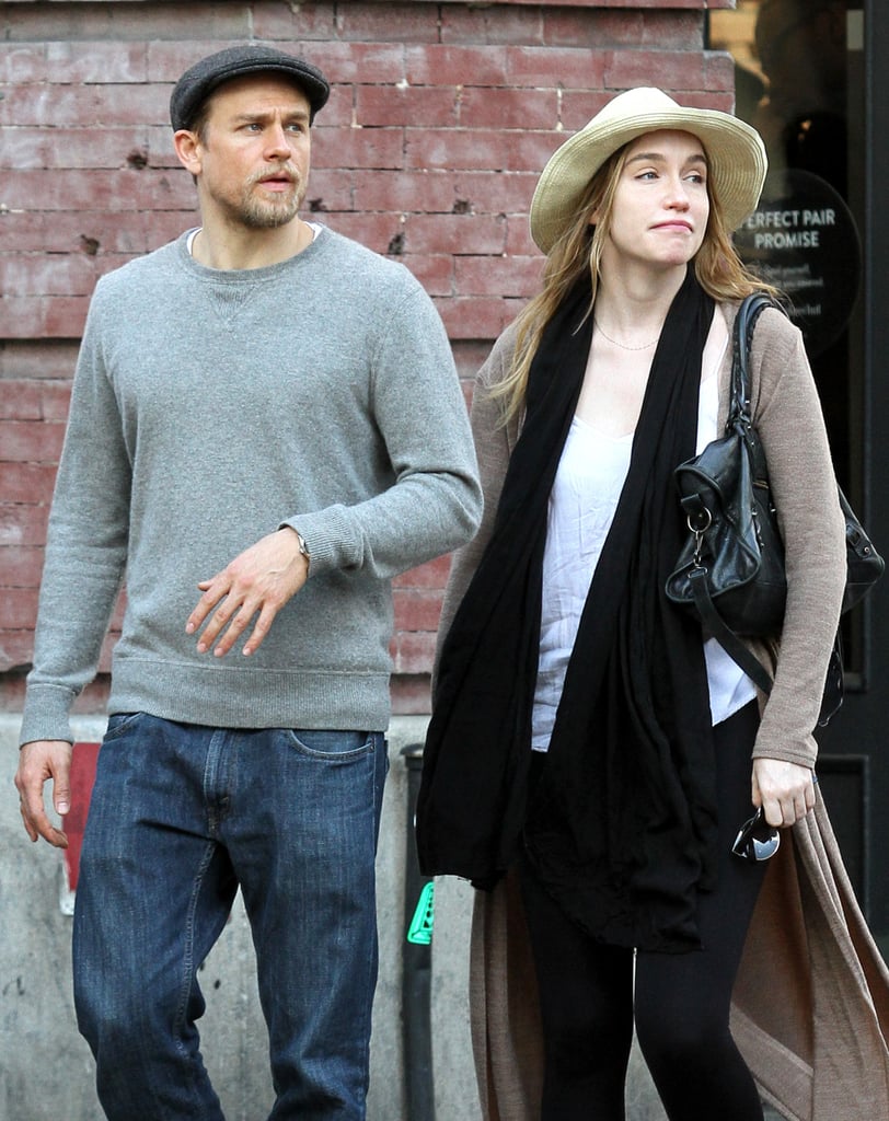 Charlie Hunnam Out in NYC With His Girlfriend April 2016