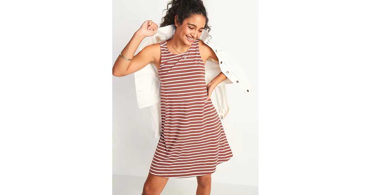 Old navy striped swing dress outlet