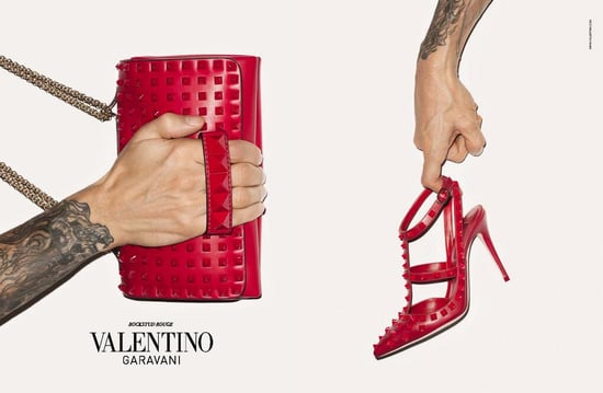 valentino garavani umhängetasche rockstud small